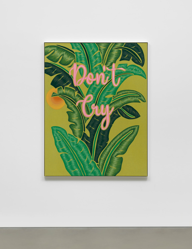 Joel Mesler, Untitled (Don&#039;t Cry), 2023