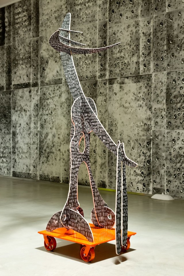 Aaron Curry The Monad Has Wheels (Elephant Boy), 2010