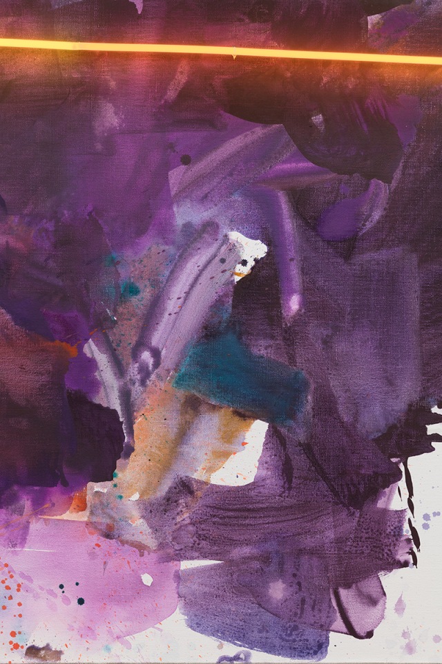 Mary Weatherford Animals, 2017