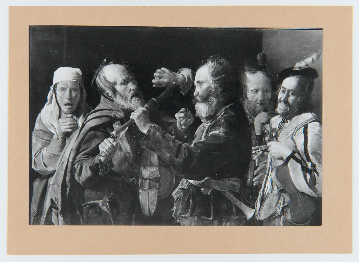 Andrea B&uuml;ttner Selected images of beggars sourced from auction catalogues in the archive of the Aby Warburg Institute, London, 2015-2016