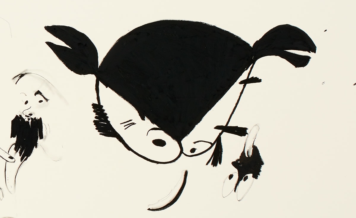 Calvin Marcus Automatic Drawing #4, 2015