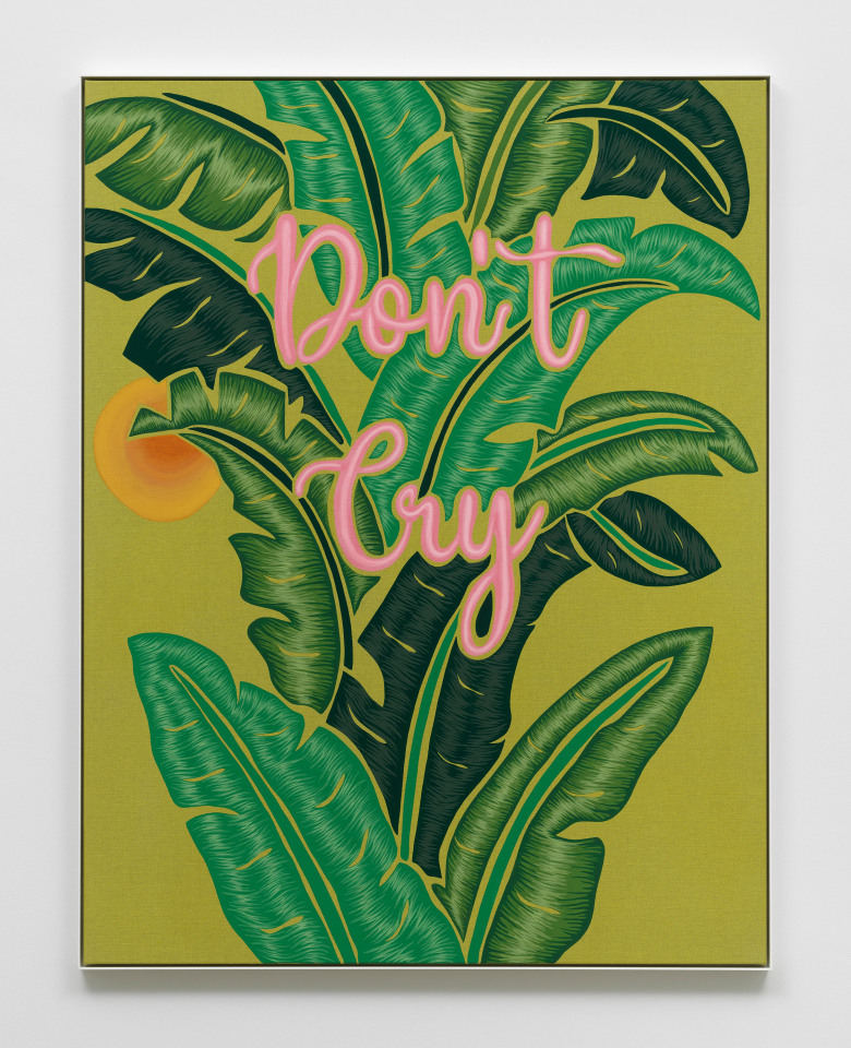 Joel Mesler, Untitled (Don&#039;t Cry), 2023