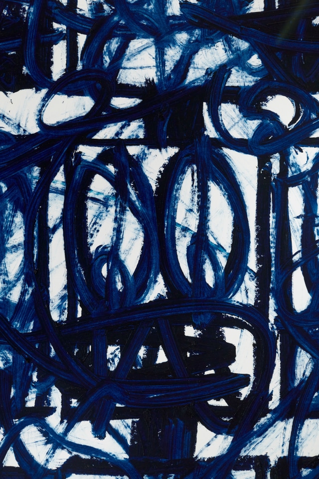 Rashid Johnson, Untitled Anxious Bruise Drawing, 2021