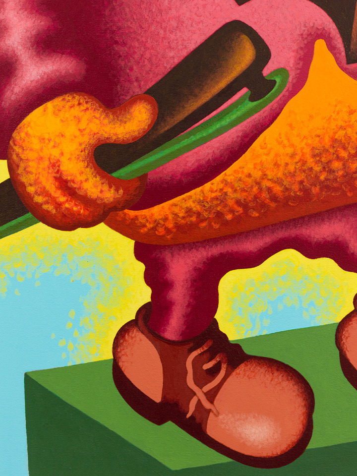 Peter Saul Mozart Duck, 2014