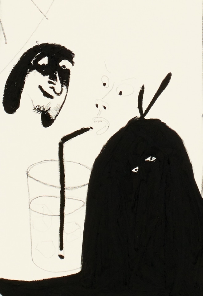 Calvin Marcus Automatic Drawing #7, 2015