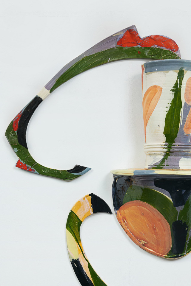 Betty Woodman, Balustrade Relief Vase #52, 1992