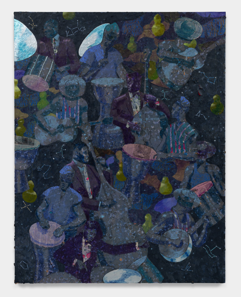 Derek Fordjour, Gourd, String &amp;amp; Drum, 2025