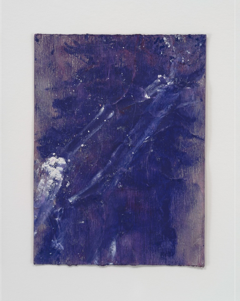 Clifford Owens, Pocket Paper (Purple and pink), 2023