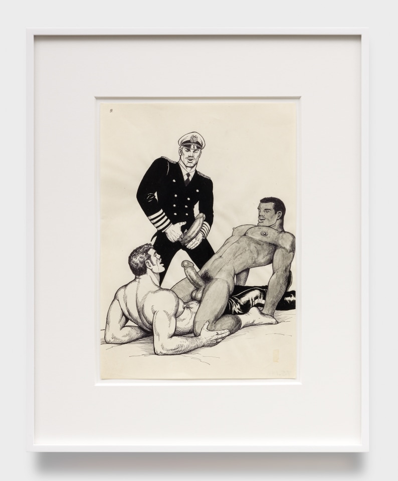 Tom of Finland, Untitled (from Kake vol. 19 - &quot;Curious Captain&quot;), 1975