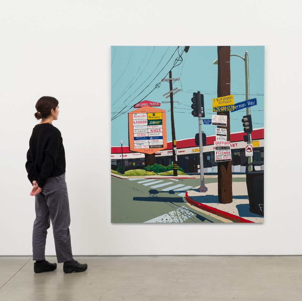 Hilary Pecis, North Hollywood Strip Mall, 2022