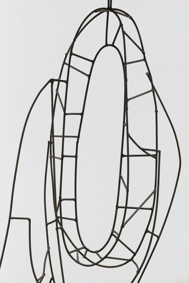 Evan Holloway, Pink Shoe Display, 2024