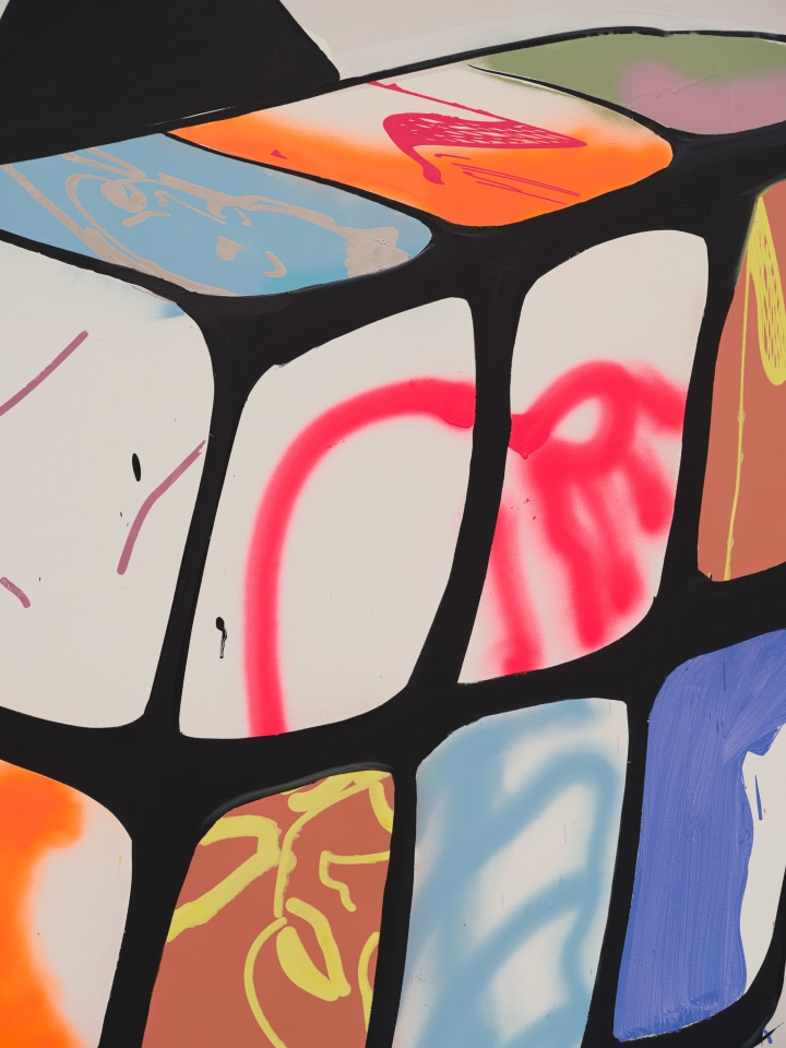 Tala Madani, Puzzle Pussy (Crushed), 2023