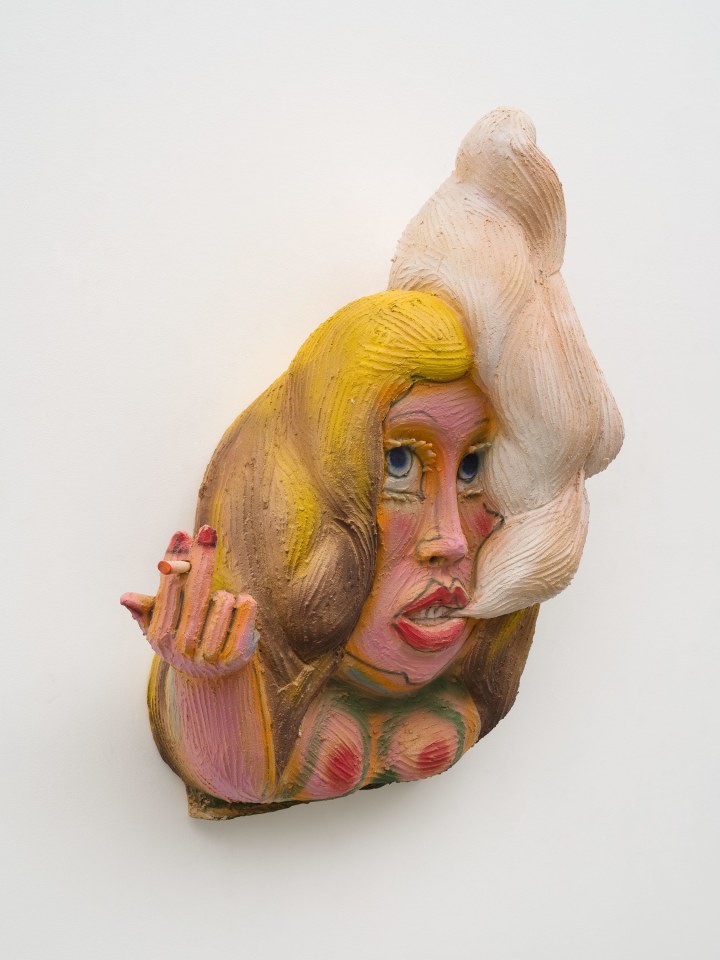 Ruby Neri, Untitled (Smoking Woman), 2022