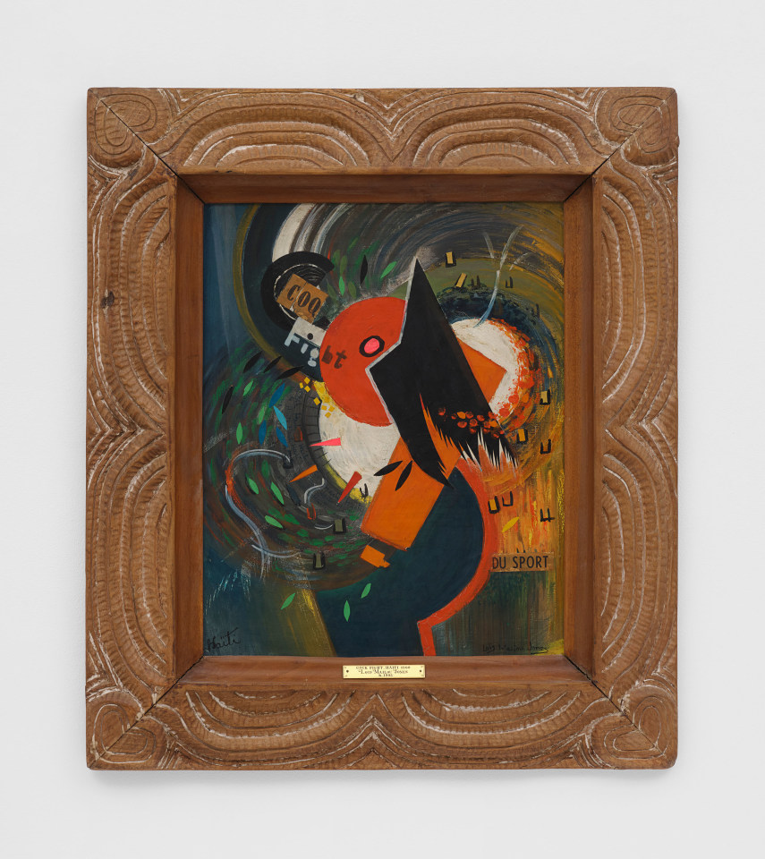 Lo&iuml;s Mailou Jones, Cock Fight, 1960