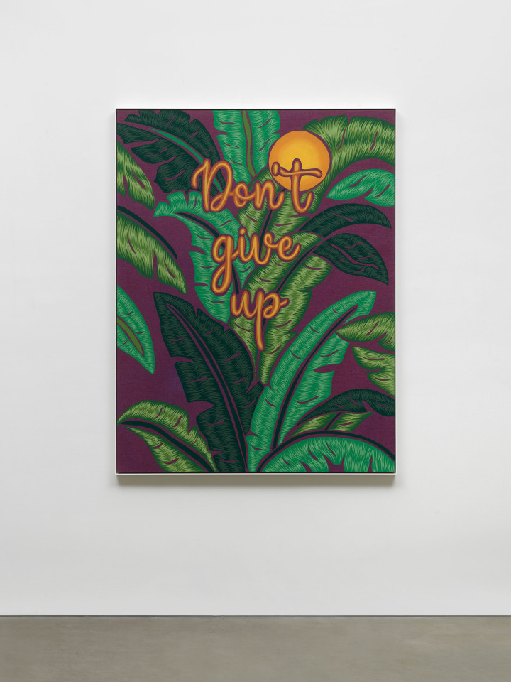 Joel Mesler, Untitled (Don&#039;t Give Up), 2023