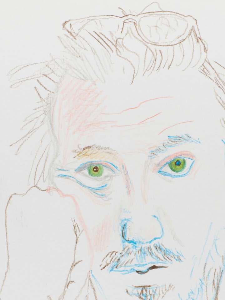 Michael Williams, Self Portrait, 2024