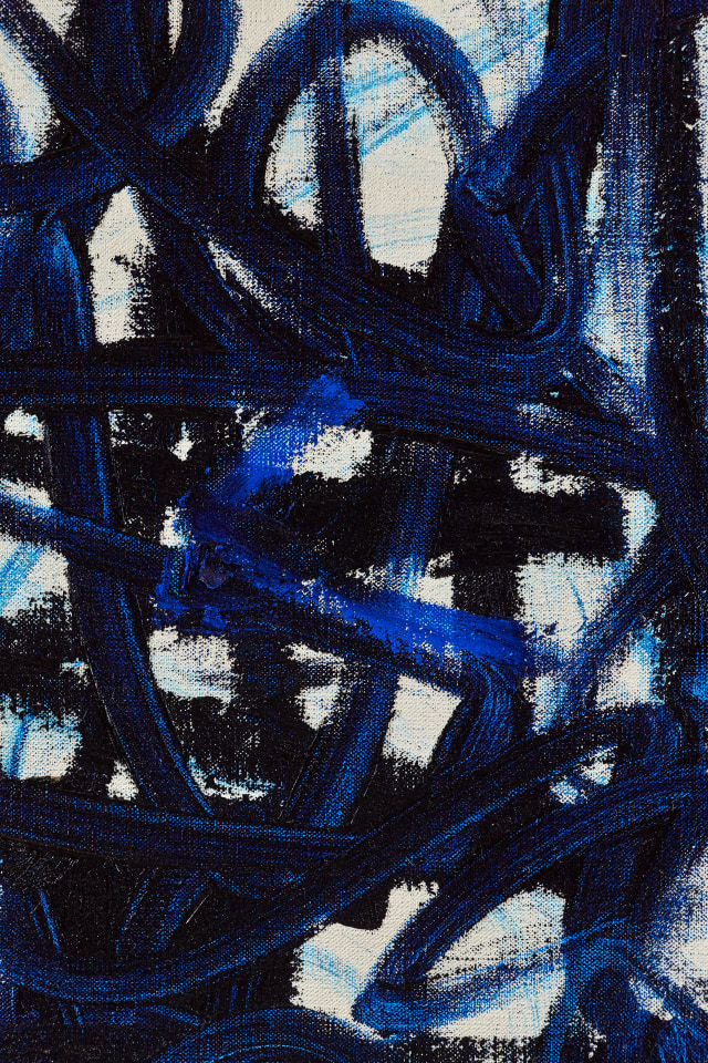 Rashid Johnson, Bruise Painting &quot;Honeysuckle Rose&quot;, 2021