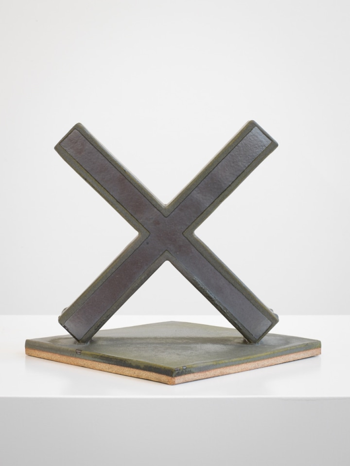 John Mason X-Form, Grey with Stripe, 2006