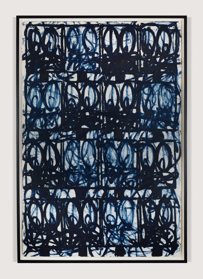 Rashid Johnson, Untitled Anxious Bruise Drawing, 2021