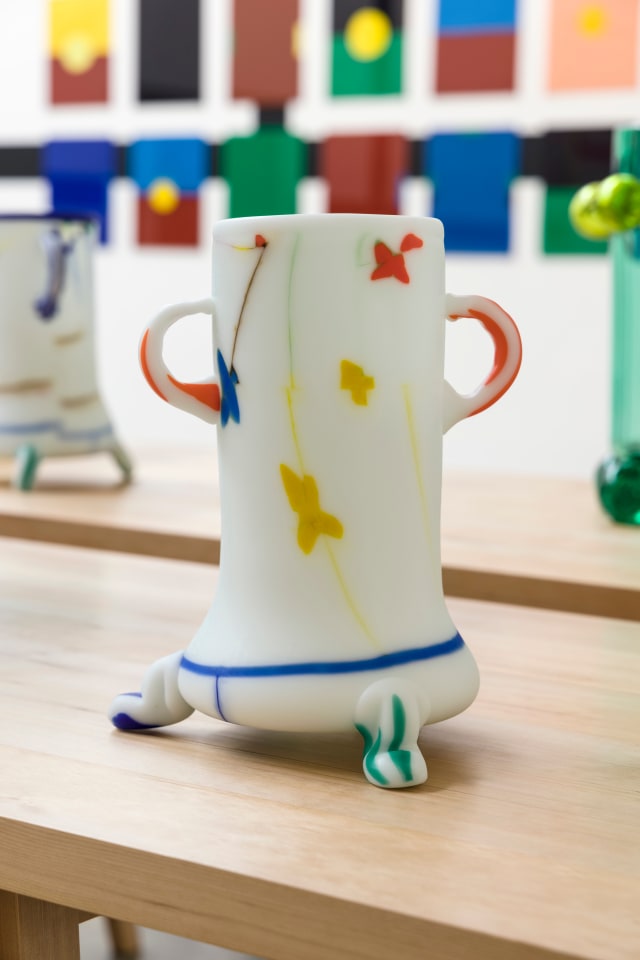 Andrea B&uuml;ttner, Vase (Painted), 2021