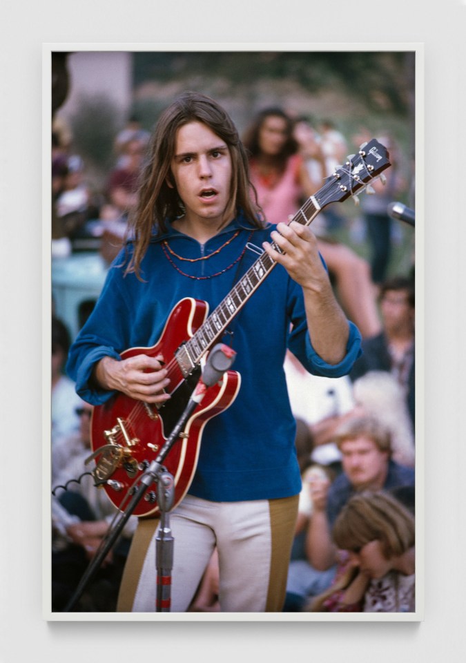 Ron Rakow, Bob Weir performing in Golden Gate Park, San Francisco, CA, 1967 / 2025