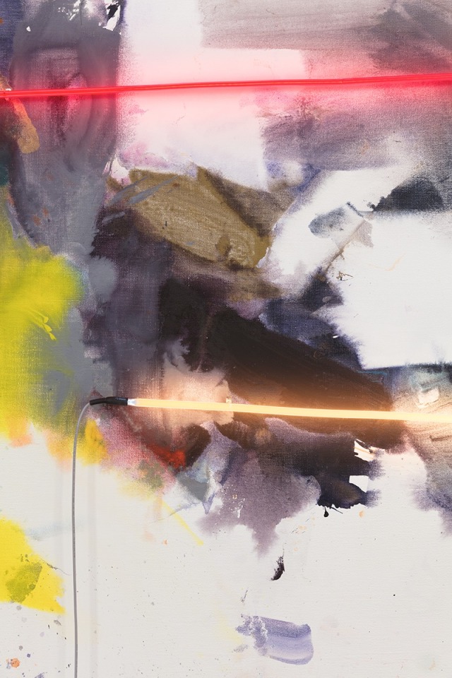 Mary Weatherford City, 2017