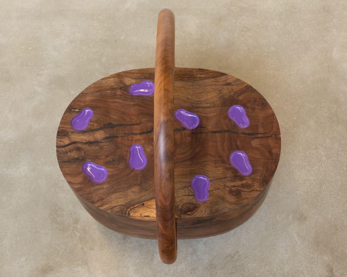 Elad Lassry Untitled (Carrier, Eggplants), 2015