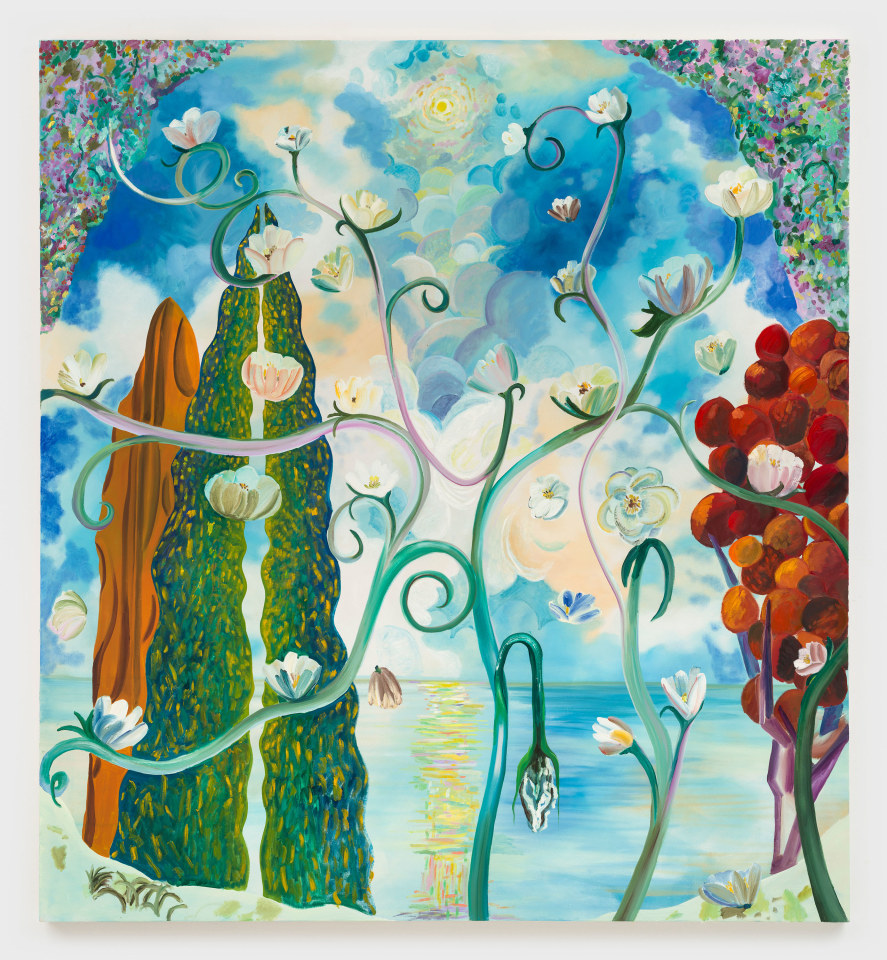 Shara Hughes, Pearly Gates, 2025