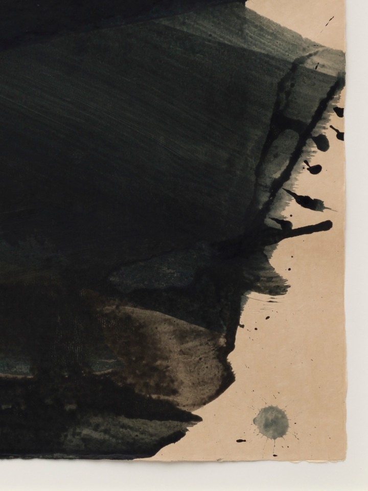 Mary Weatherford, night sky, Nikko, 2019