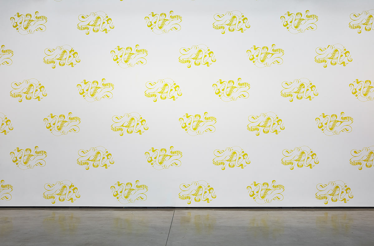 John Armleder Watch II, 2016-2017