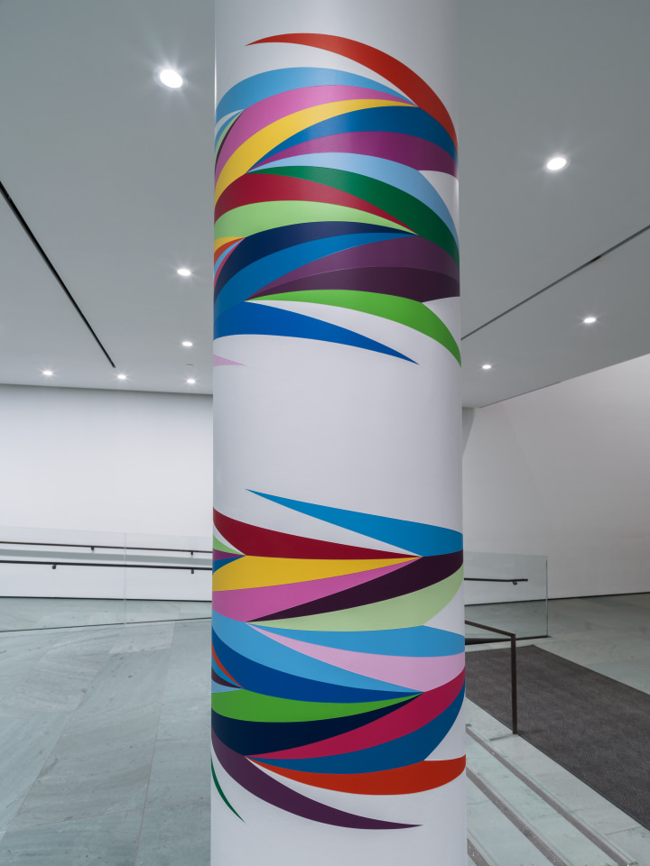 Installation view of&nbsp;Odili Donald Odita: Songs from Life, April 8, 2025 &ndash; April 30, 2026. Photographed in April 2025. The Museum of Modern Art, New York. Digital Image &copy; 2025 The Museum of Modern Art, New York. Photo by Jonathan Dorado.