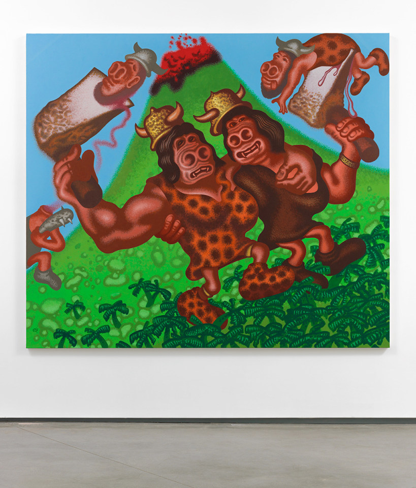 Peter Saul Prehistoric Women, 2011