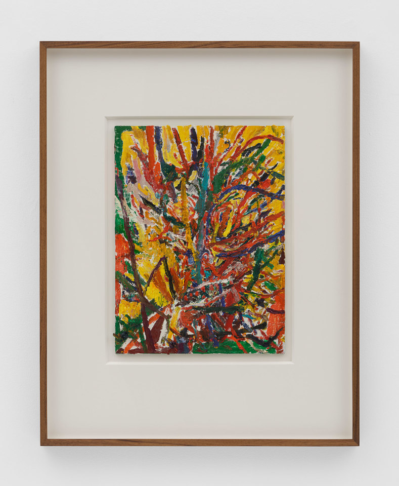 Mark Grotjahn, Untitled (Skull), 2023