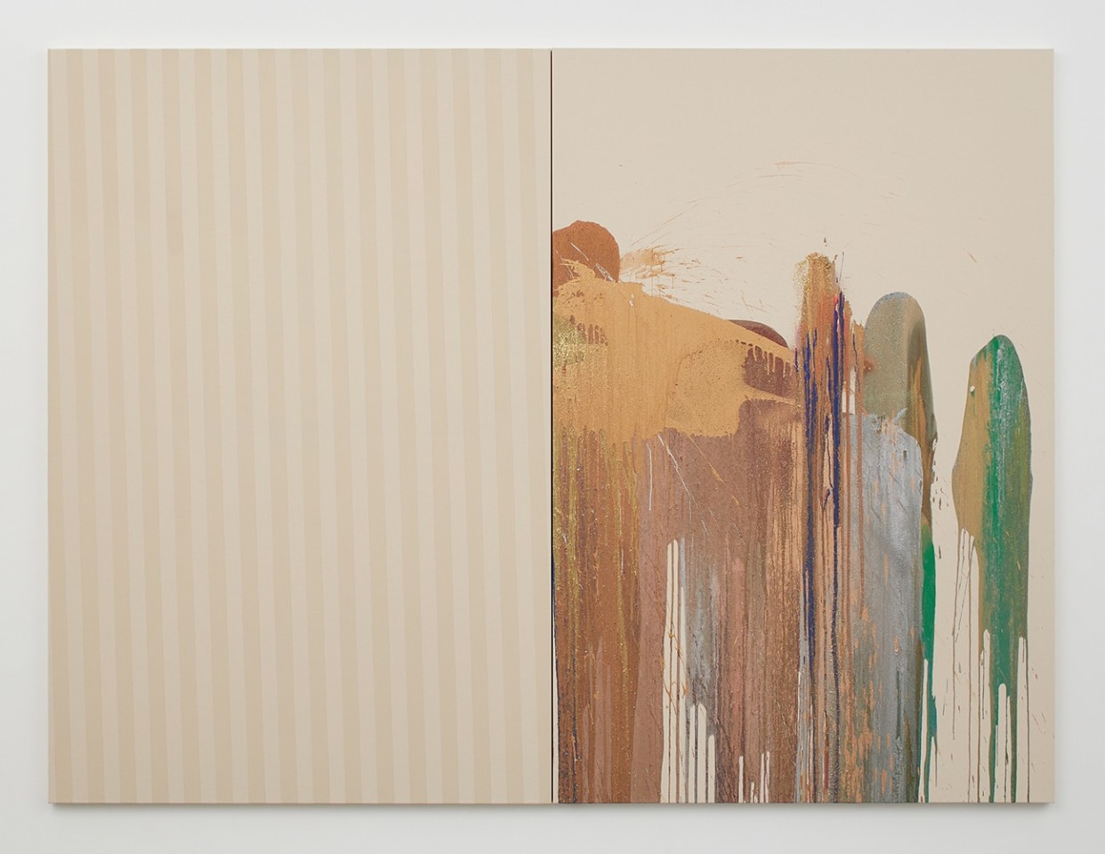 John Armleder Rub, 2016