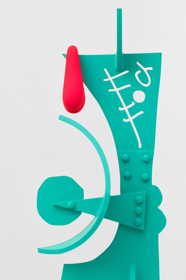 Aaron Curry, Weird Wave with the Sun in Its Eye, 2022