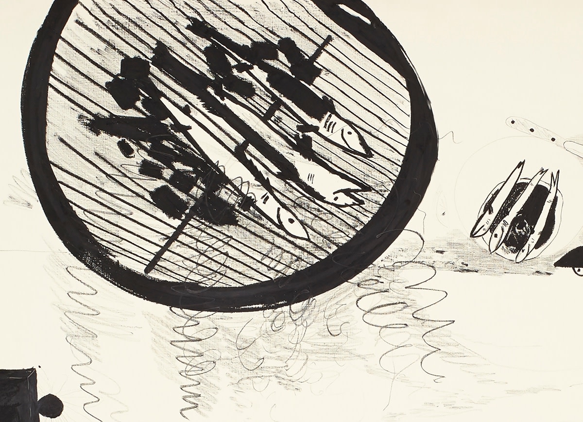 Calvin Marcus Automatic Drawing #12, 2015