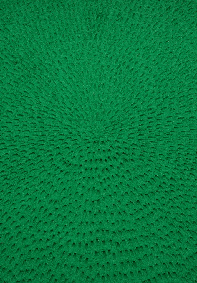 Jennifer Guidi Capitol Creek A (Green Sand SF #1G Mandala, Green Ground),&nbsp;2017