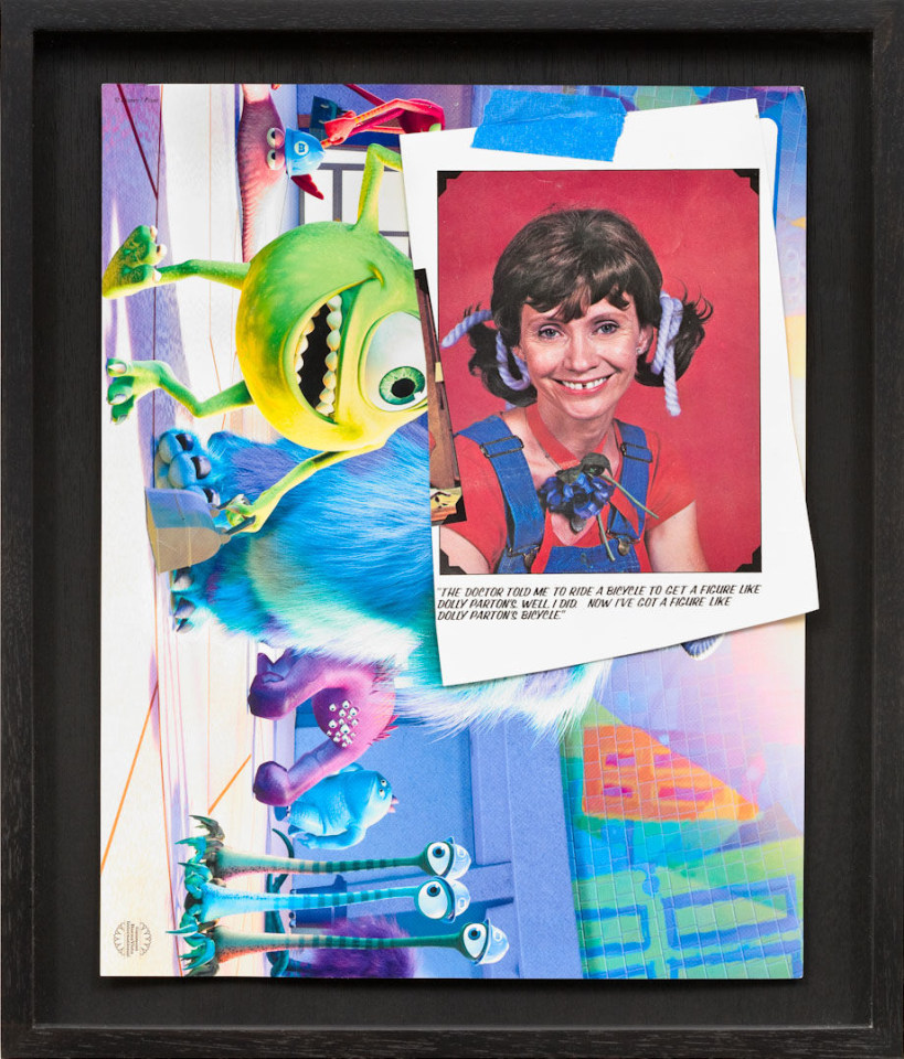 Aaron Curry Vision Revision (Donkey Lady), 2010