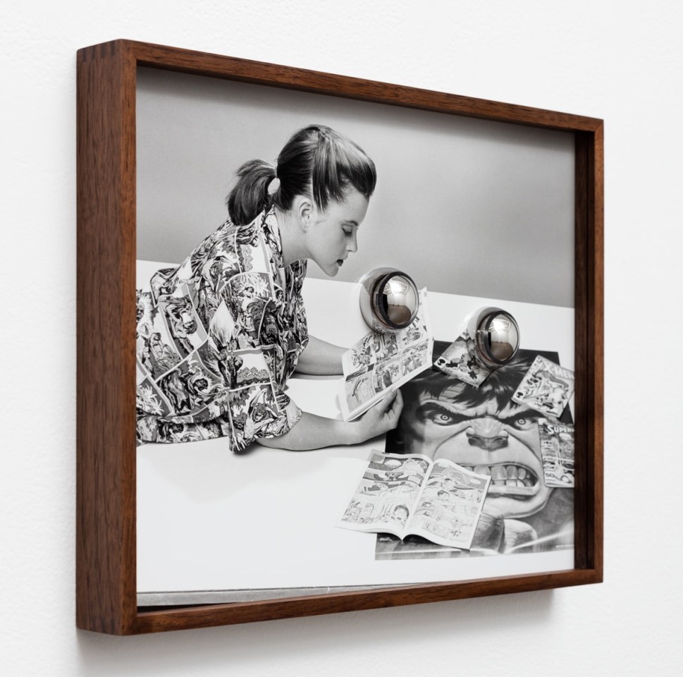 Elad Lassry Untitled (Girl, Comic), 2015