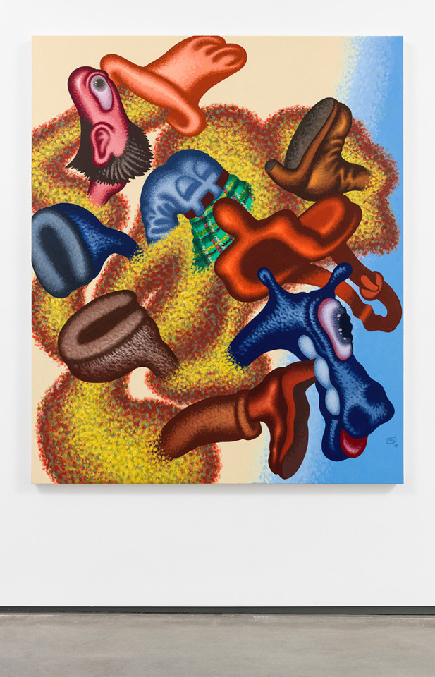 Peter Saul Confused Cowboy, 2015