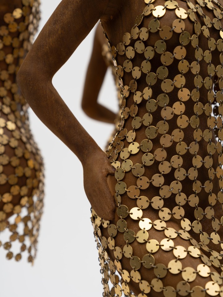 Derek Fordjour, Oscillating Triad, 2025