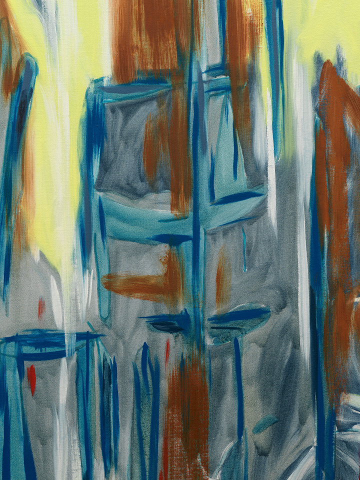 Martha Diamond, Cityscape / Yellow Light, 1994