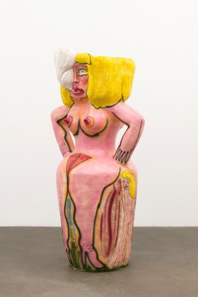 Untitled (Large Figure Smoking), 2019