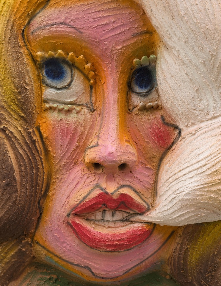 Ruby Neri, Untitled (Smoking Woman), 2022