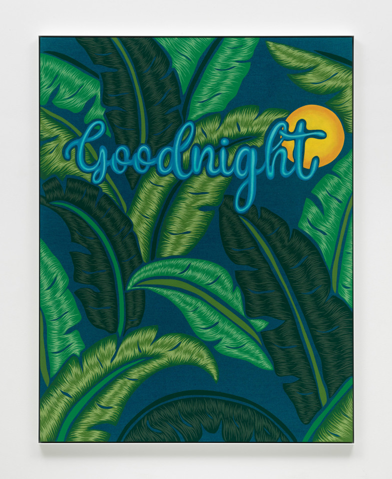 Joel Mesler, Untitled (Goodnight), 2023