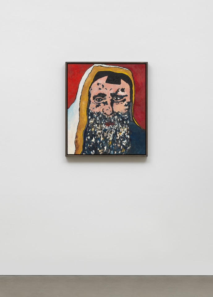 Joel Mesler, Rabbi with gold shawl, 2023