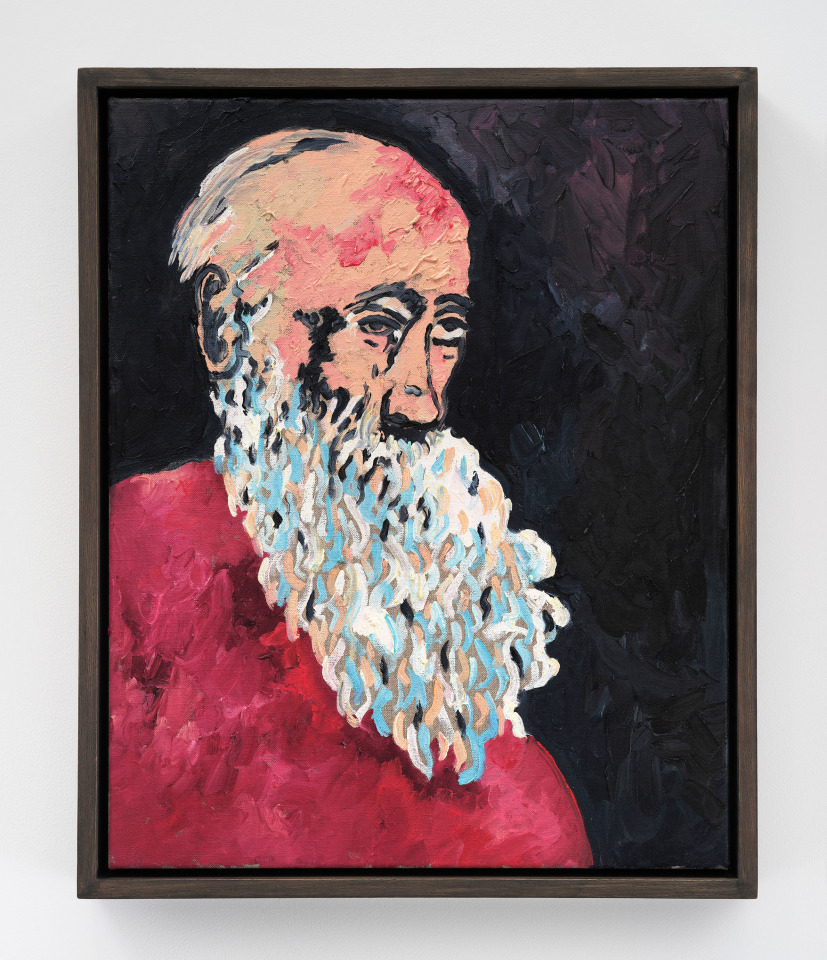 Joel Mesler, Rabbi with long beard, 2023