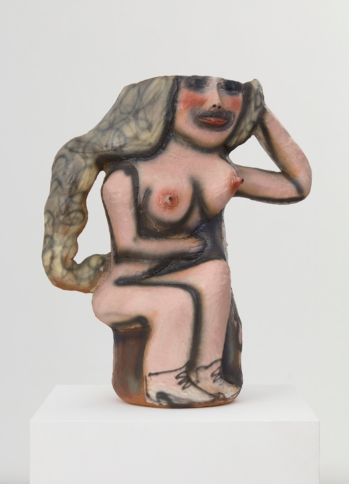 Ruby Neri Woman with Hand on Head, 2016