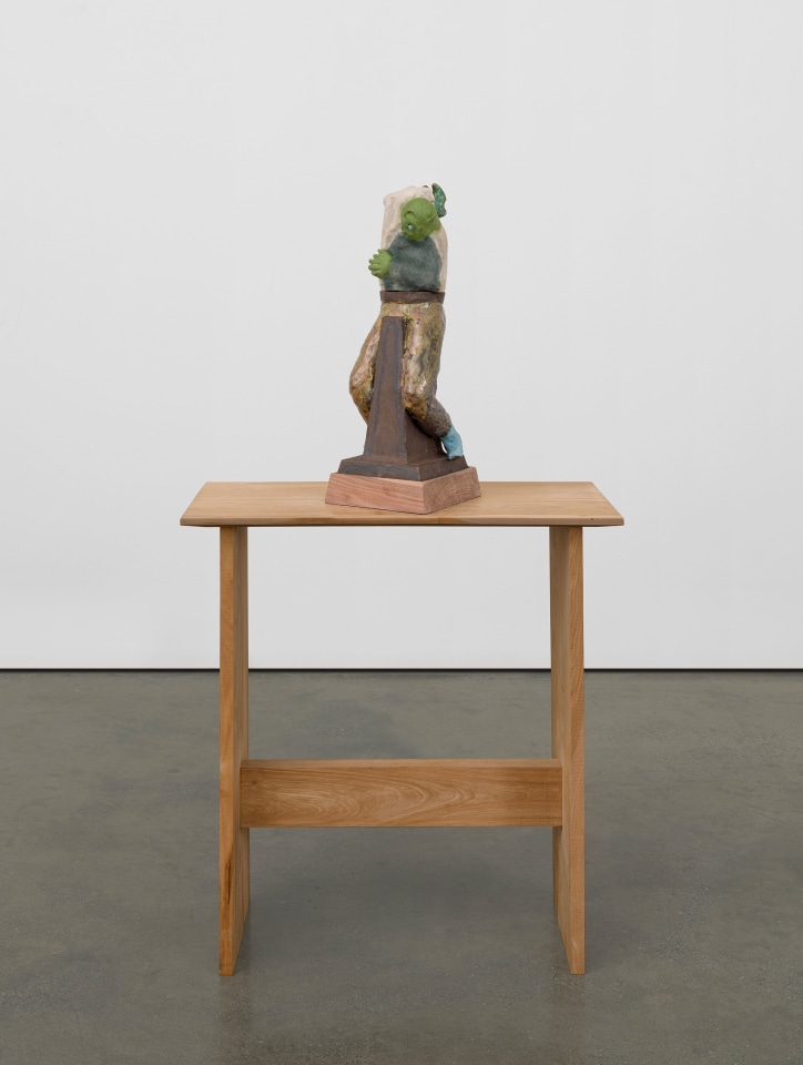 Jared Buckhiester, Man in blue boots carrying man in green boots, 2023