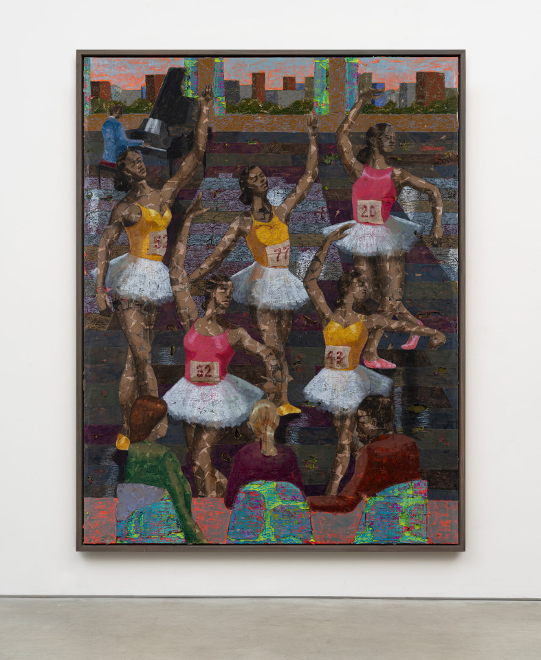 Derek Fordjour, La Classe de Danse,&nbsp;2024